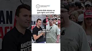 Charlie Kirk debate on gun rights and safety #debate #politics #charliekirk #usa