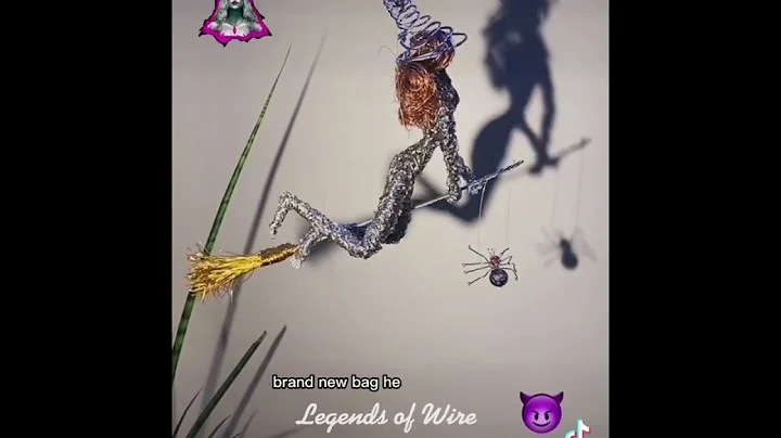 Daddy don’t know mama’s getting hot. Stainless Steel wire Sexi WITCH FANTASY ART. Halloween time