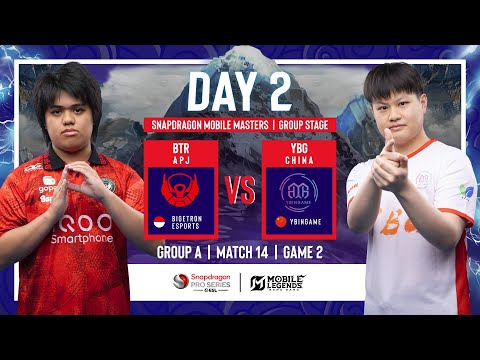 BTR VS YBG | SPS Mobile Masters Group Stage | MLBB | Day 2 | Group A Match 14 Game 2