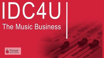 Interdisciplinary Studies: The Music Business, 12, University Preparation (IDC4U)