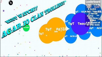 Agario TYT Clan TROLLING!