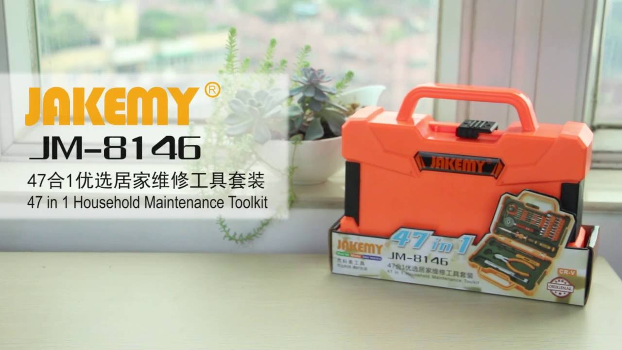 Jakemy Jm-8146 47-in-1 Precision Screwdriver Set