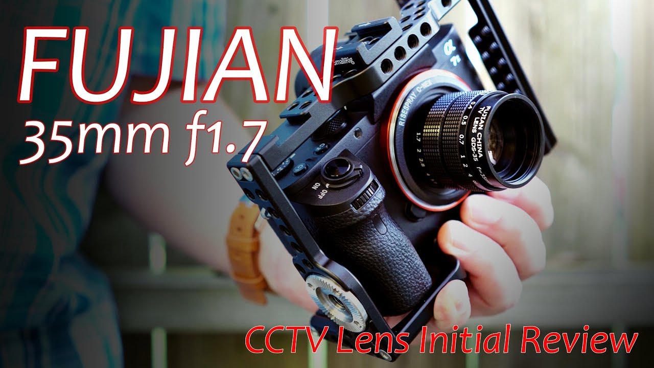 Fujian 35mm f1.7 CCTV C Mount Lens 