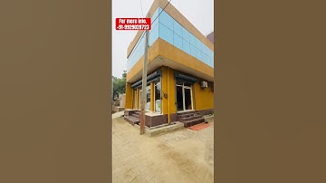 Vasavat ke bich main road pe 300 gaj ka plot !! #plots #propertyinvrindavan #vrindavan #shorts