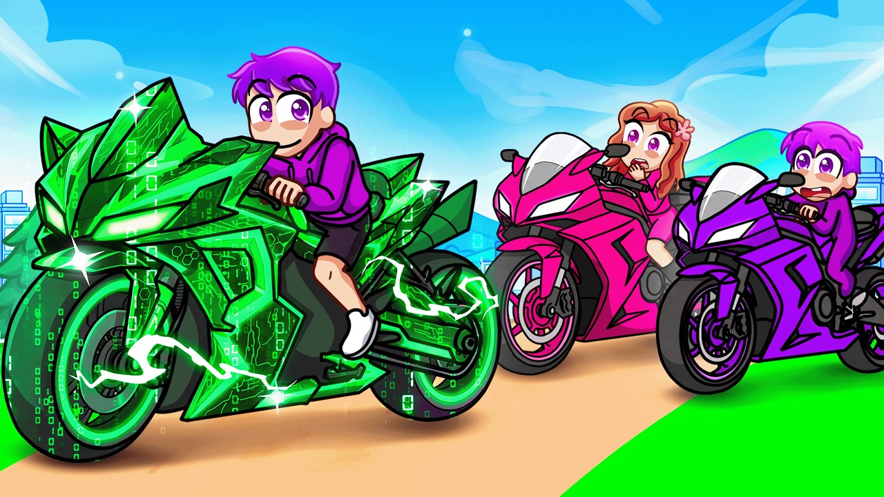I Pretended to be a NOOB in GTA 5, then used a HACKER BIKE