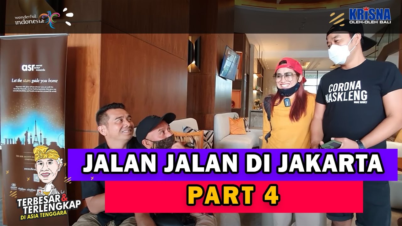 Ajik Cok Krisna Jalan Jalan Bersama Puja Astawa, Jun Bintang, dan Dewi Pradewi di Jakarta