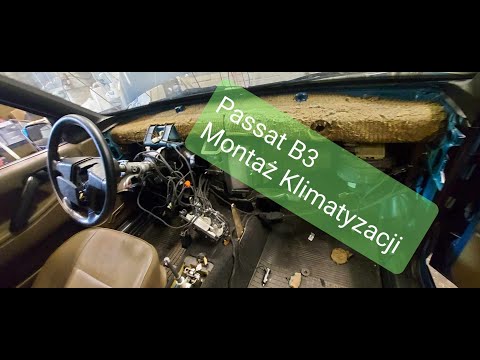 Klimatyzacja Samochodowa Passat B3 . Montaż klimatyzacji Cz. 2