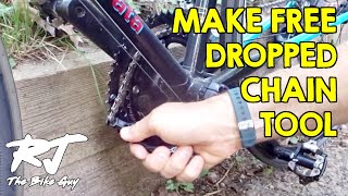 Make DIY Tool To Rehook Dropped Chain - FREE!
I show how to make a free DIY tool to re-engage a dropped chain. Its disposable, and biodegradable. It takes just seconds to fix your dropped chain.
Rehook:
https://www.amazon.com/exec/obidos/ASIN/B01LZFG3Z9/ref=nosim/youtube25-20
▶ SUBSCRIBE & HIT THE 🔔 http://bit.ly/SubRJTheBikeGuy
👍 And please give my video a thumbs up 👍
▶FACEBOOK.com/RJTheBikeGuy
https://www.facebook.com/RJTheBikeGuy
▶TOOLS
http://www.rjthebikeguy.com/tools
▶SHIRTS
http://bit.ly/RJBikeGuyShirts
▶WEBPAGE
http://www.RJTheBikeGuy.com Make DIY Tool To Rehook Dropped Chain - FREE!