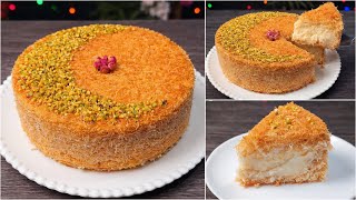 ঈদের আয়োজনে চুলায় তৈরি এমন সহজ ও লাজাওয়াব সেমাই রেসিপি না বানালেই মিস‼️Eid Dessert Kunafa Semai screenshot 5