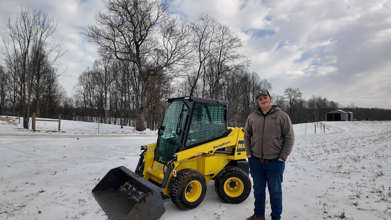 Unloading Our MAC SwingSteer Loader | Bad Boy Terrain at Full Circle Farms Waynesburg