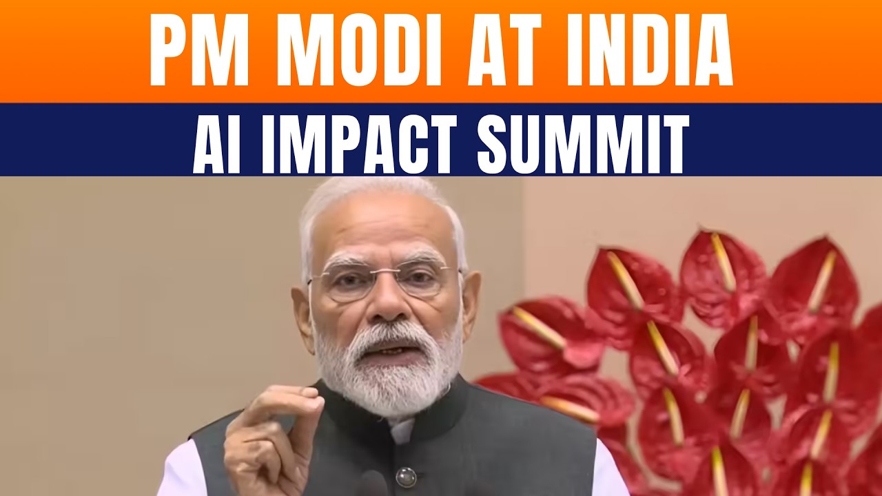 LIVE: PM Modi At India AI Impact Summit 2026 In New Delhi | India AI ...