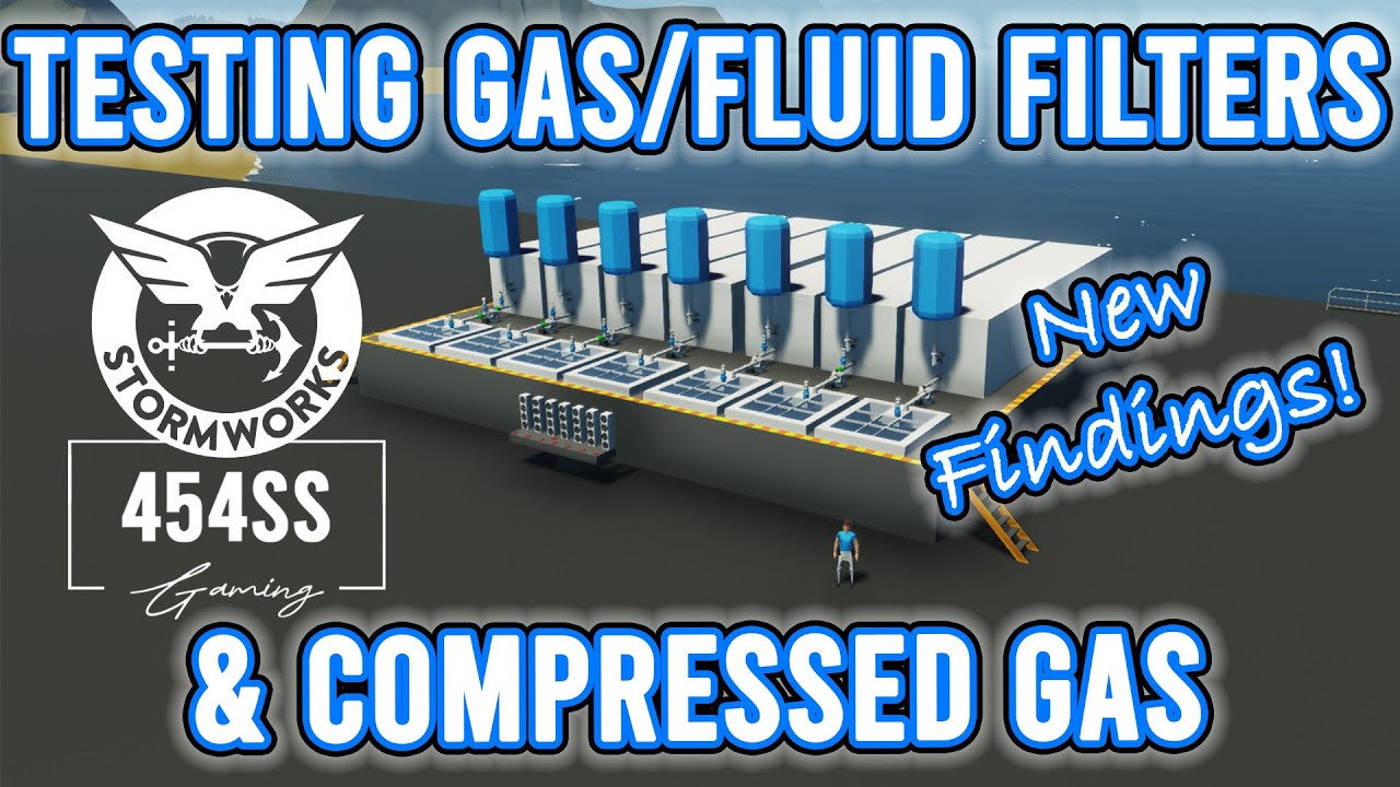 GAS/LIQUID FILTERS for the BEST pumping setup in Stormworks! YouTube