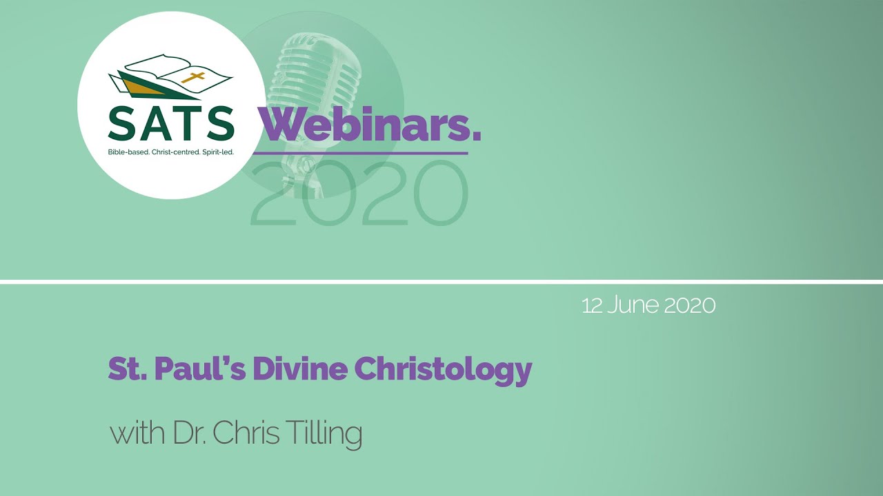 Chris Tilling - St. Paul's Divine Christology