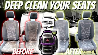 How to Clean your Dirty Car Seats! | Bissell Spot Clean Pro Extractor