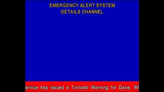 EAS || Tornado Warning in Madison, WI (May 17)