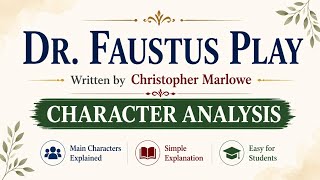 Doctor Faustus Play Character Analysis in Easy Words | Complete Explanation