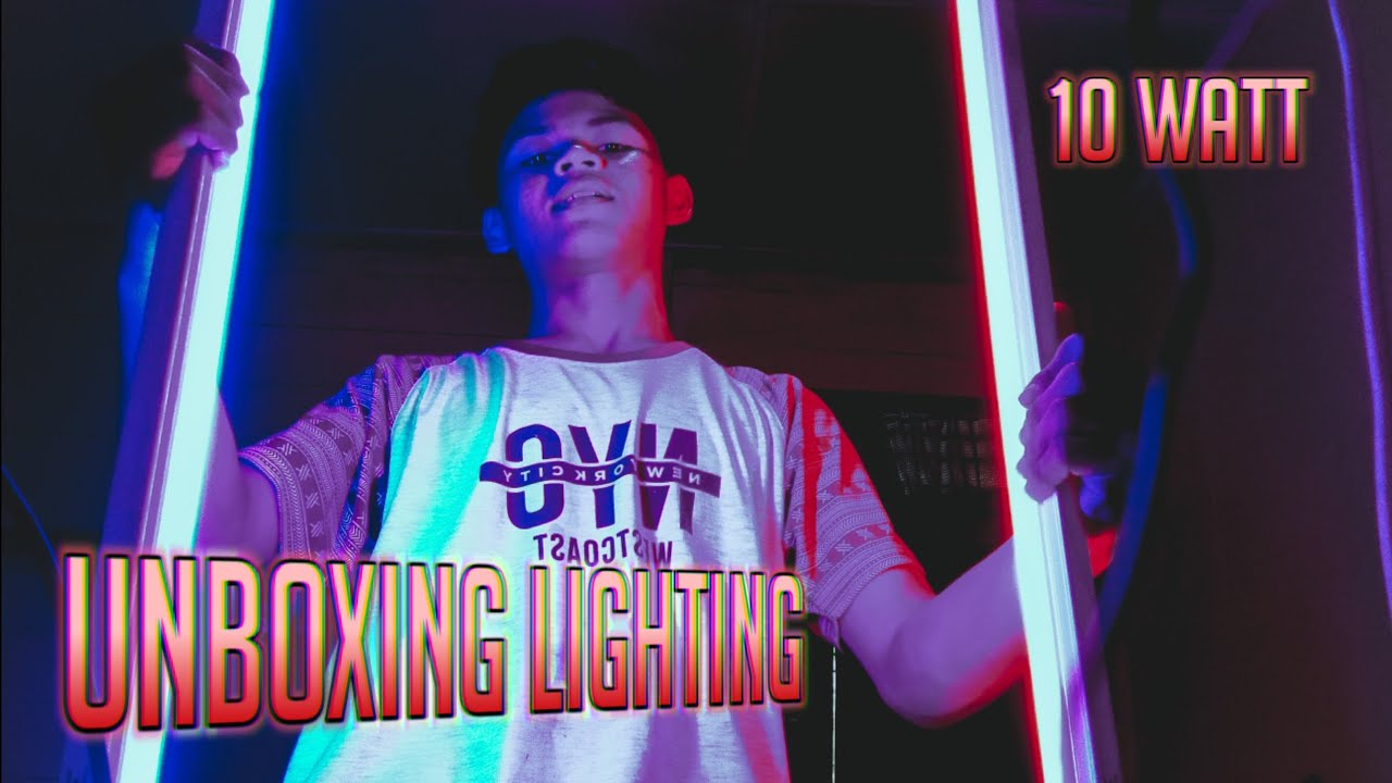 UNBOXING LIGHTING MURAH | LAMPU T5 NEON 