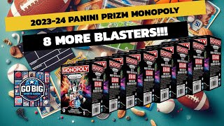 Basketball Card Bonanza: Cracking Open 8 Monopoly Prizm Blasters!