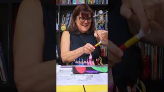 Click ABOVE to make your own winter wonderland! #splattereffect #paintingforbeginners #wintercrafts