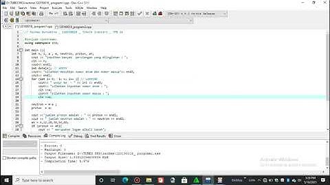 Tugas Besar UAS PKS II || Membuat Program C++ dan Flowgorithm || Kimia dan Biologi