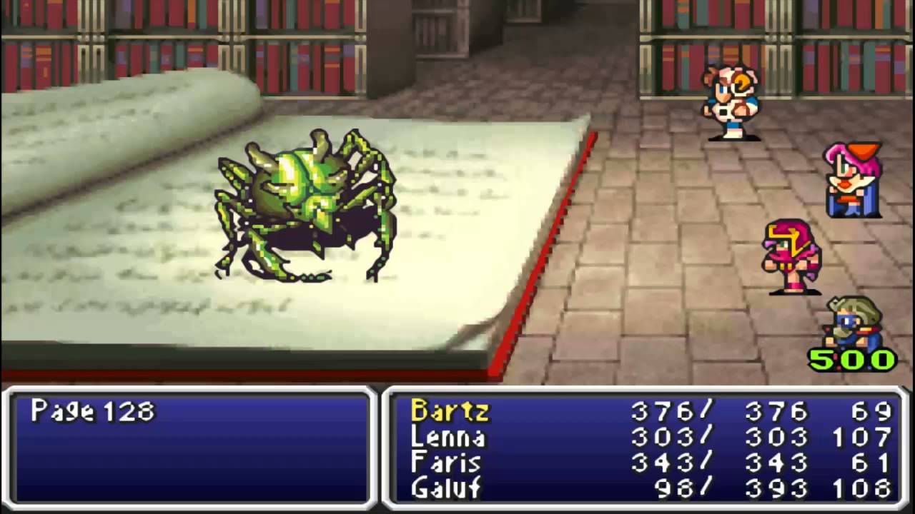 Let's Play Final Fantasy V #12 Ancient Library