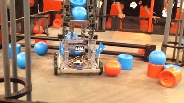 VEX robotics match, gateway 2012