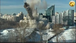 Massive Incomplete Tv Tower In Russia Demolished 03242018