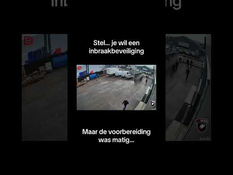 Stel, je wil een inbraak plegen of een overval, maar je hebt slecht geslapen.