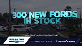 Up To $10,000 Off MSRP On Select Ford Models | Essential Ford of Stuart | Schedule a Test Drive Now