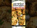 Air fryer lemon pepper chicken thighs thumbnail
