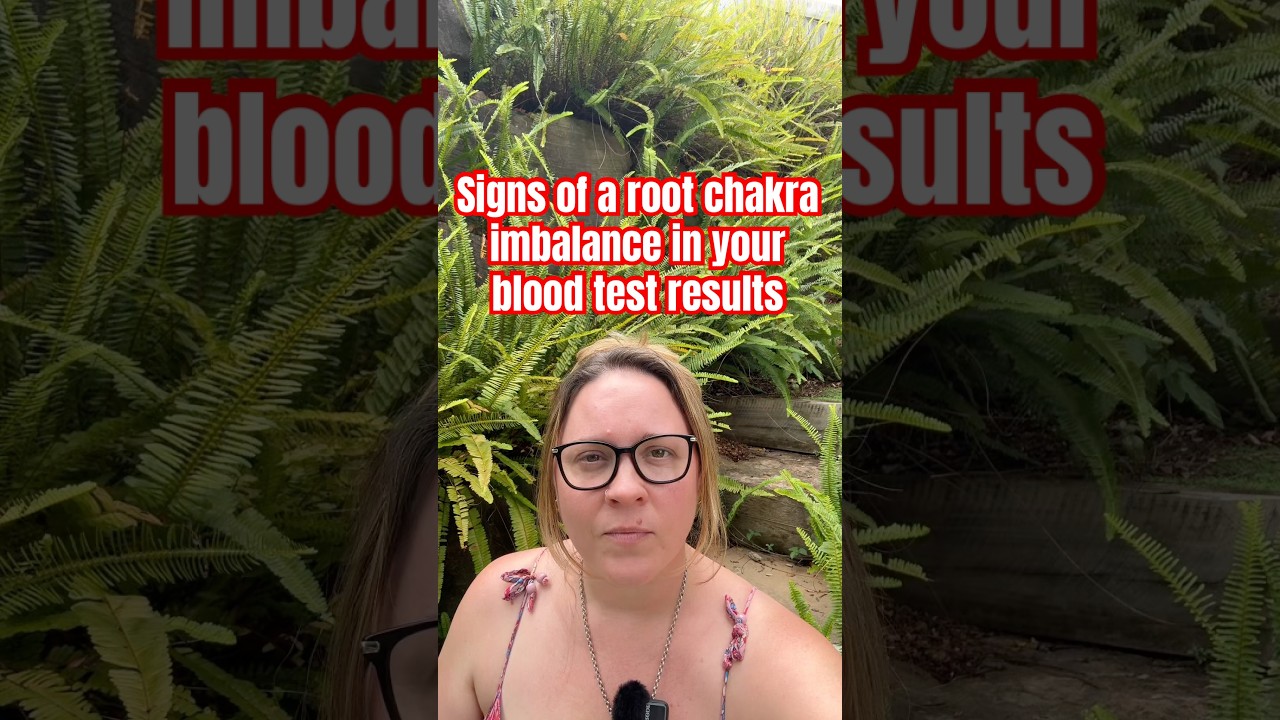 🩸How your blood is letting you know you have a root chakra imbalance.