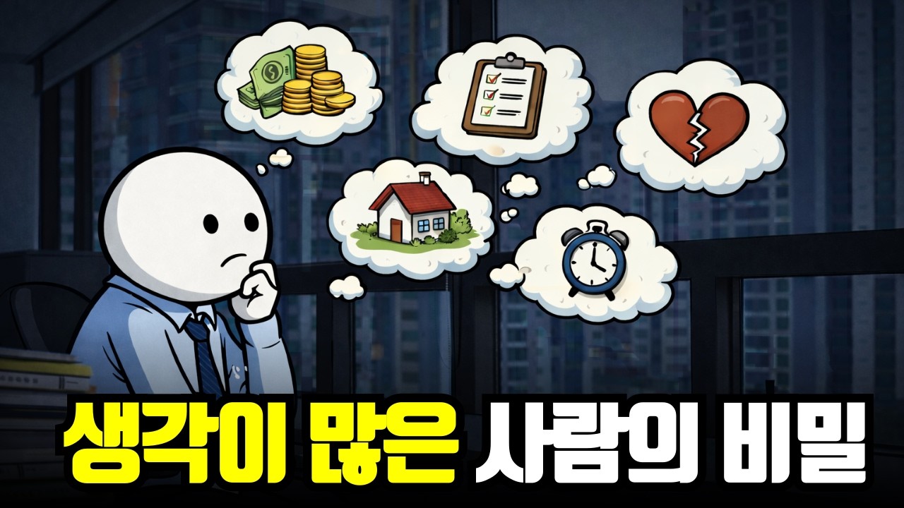 생각이 많은 사람들의 놀라운 특징