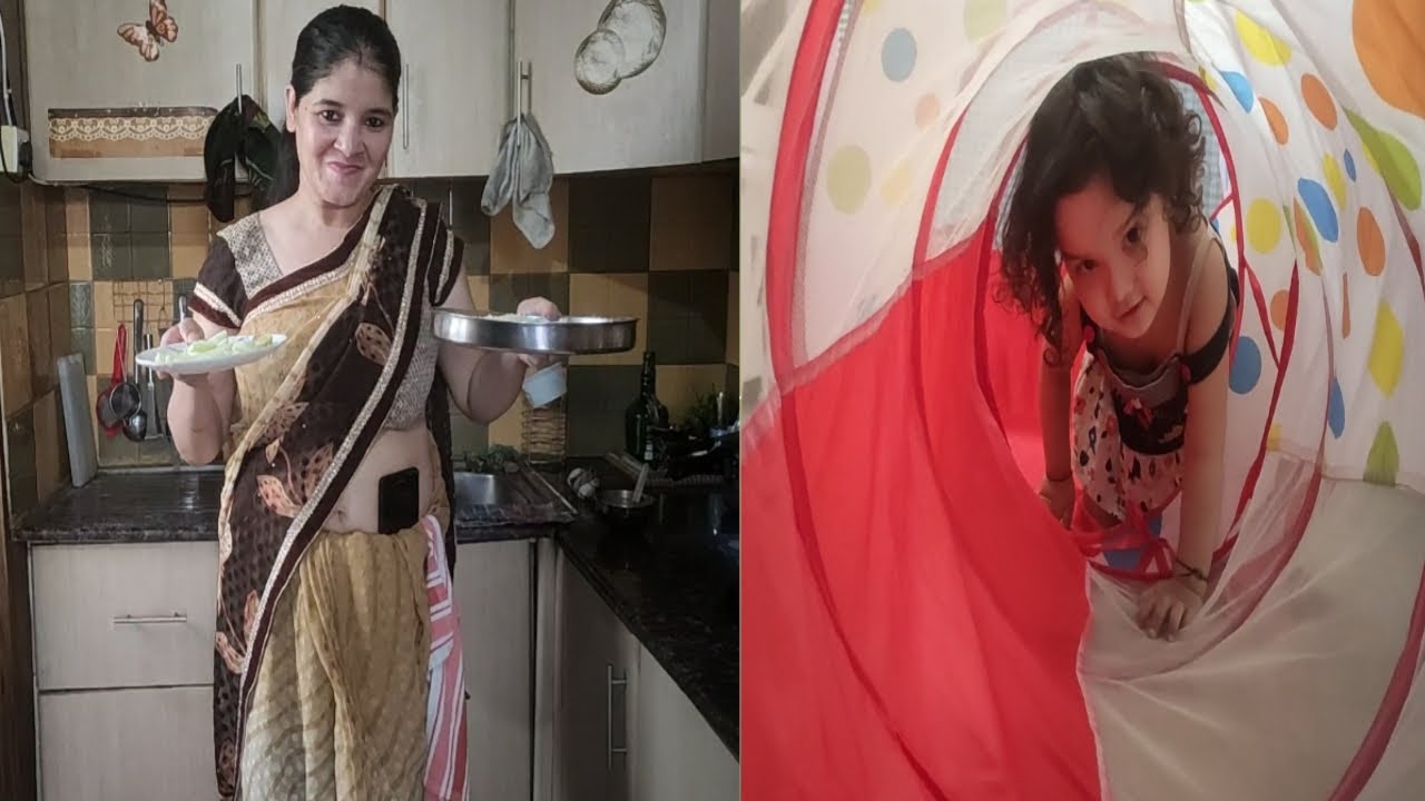 Saree Vlog-Chit Chat Ep-13//Towel Hanky & Mobile Tucking // मेरी बेटी का नया घर 🏠// Mom lifestyle