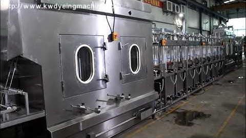 KINWAH Nylon elastic tapes continuous dyeing and finishing machine KW-807-SJ400