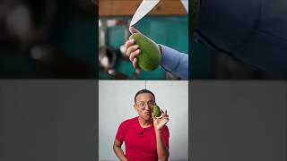 Truco para cortar aguacate ¡Cuidado!