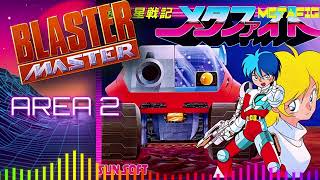 Blaster Master ~ Area 2 ~ OST 80s Synthwave ~ Electro Pop Version ~ NES ~ 超惑星戦記メタファイト