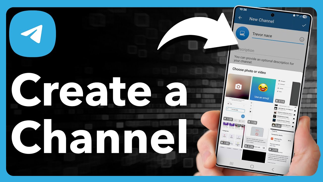 How To Create A Telegram Channel - YouTube