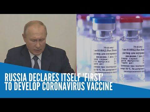 Russia declares itself 'first' to develop coronavirus vaccine
