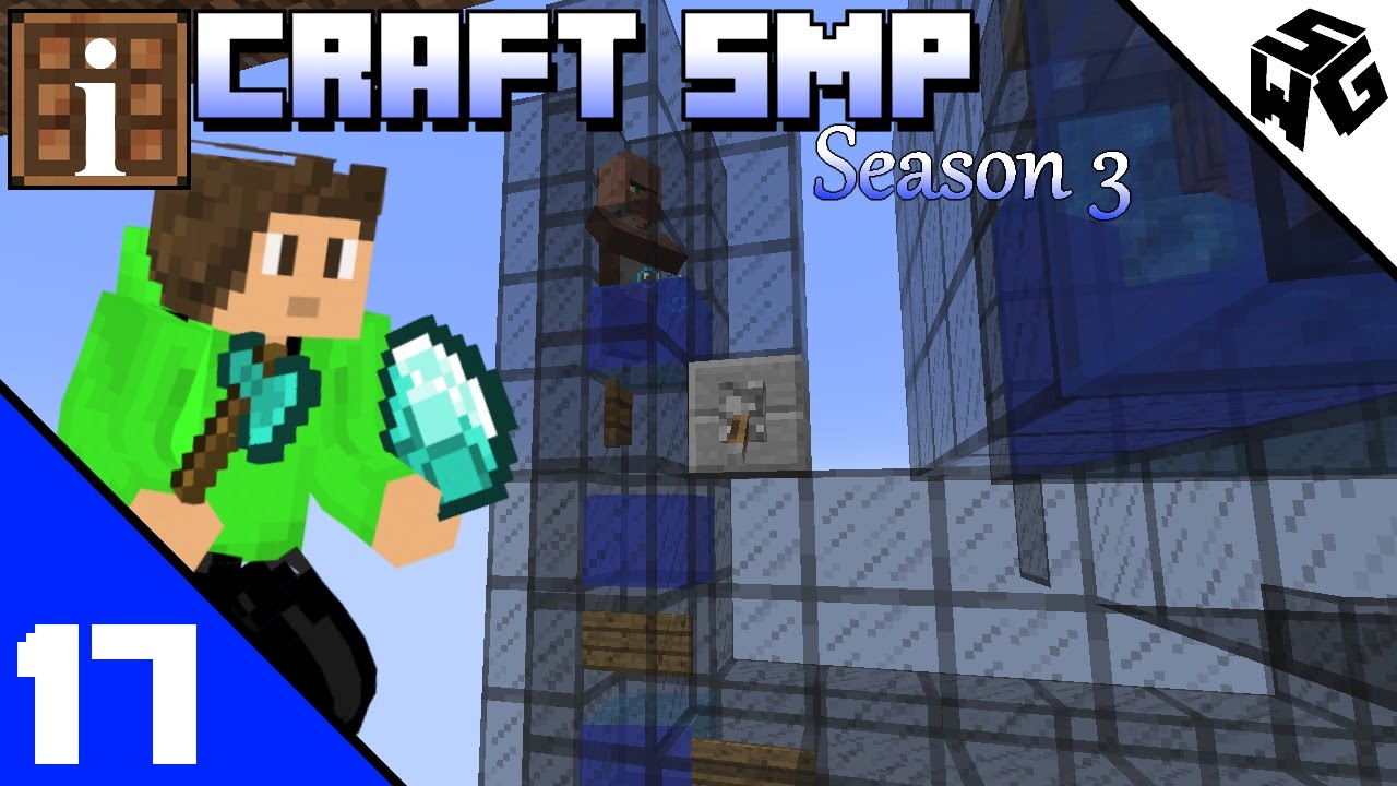 Villager Breeder Part 2:: Farmer Villager - iCraft SMP Minecraft Vanilla Survivial 1.10 :: S3 Ep17