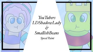 LDShadowLady and Smallish Beans The Deep End Speedpaint