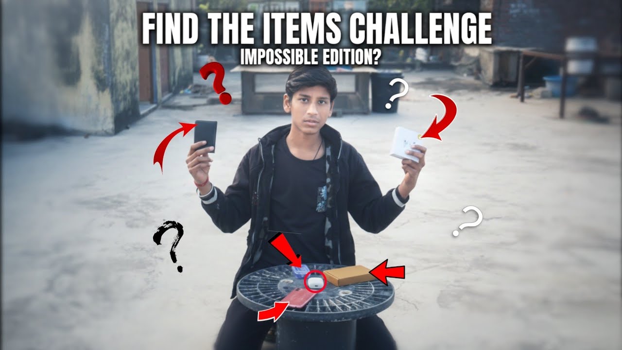 Find the items challenge🤑kya hoga ab🤓