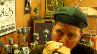 1950s Astatic JT-30 with Astatic MC-126 Ceramic Element CM Bullet Harp Vocal Mic