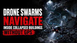 How Drone Swarms Navigate Inside Collapsed Buildings Without GPS