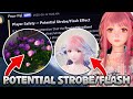 Player Safety — Potential Strobe/Flash Effect | Infinity Nikki