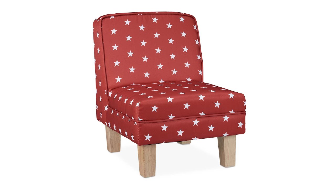 Poltrona Relax Per Bambini In Miniatura | Design A Cuori Grigio E Blu | Materiali Sicuri E Atossici | Ideale Per Cameretta - Foto 2