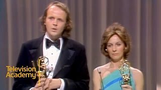 Michael Moriarty and Joanna Miles Win Supporting Actor and Actress Emmys | Emmys Archive (1974)