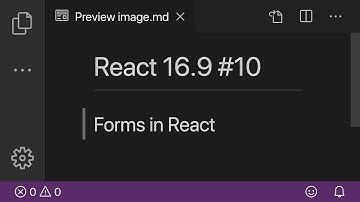 React 16.12 Tutorial 10: Forms