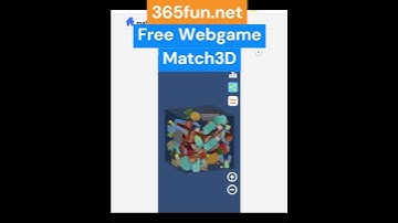 Match3D  #flashgame #games #365fun #gaming #html5 #gameplay #hypercasual #webgame #puzzle