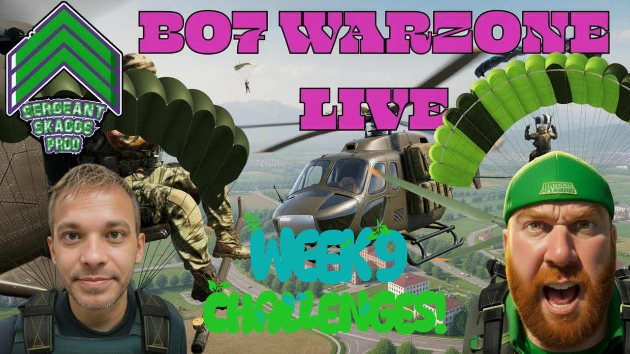 WARZONE BO7 WEEK 9 CHALLANGES AND CAMO! 