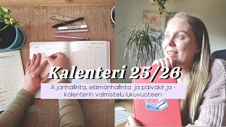KALENTERI 25/26 : KALENTERIN VALMISTELU LUKUVUOTEEN 🍒📕